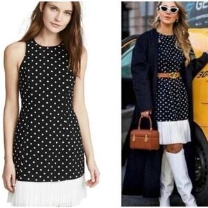 Cinq a Sept Catriona Polka Dot Dress‎ Size 8